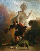Alexandre-Evariste Fragonard Don Juan and the statue of the Commander china oil painting artist